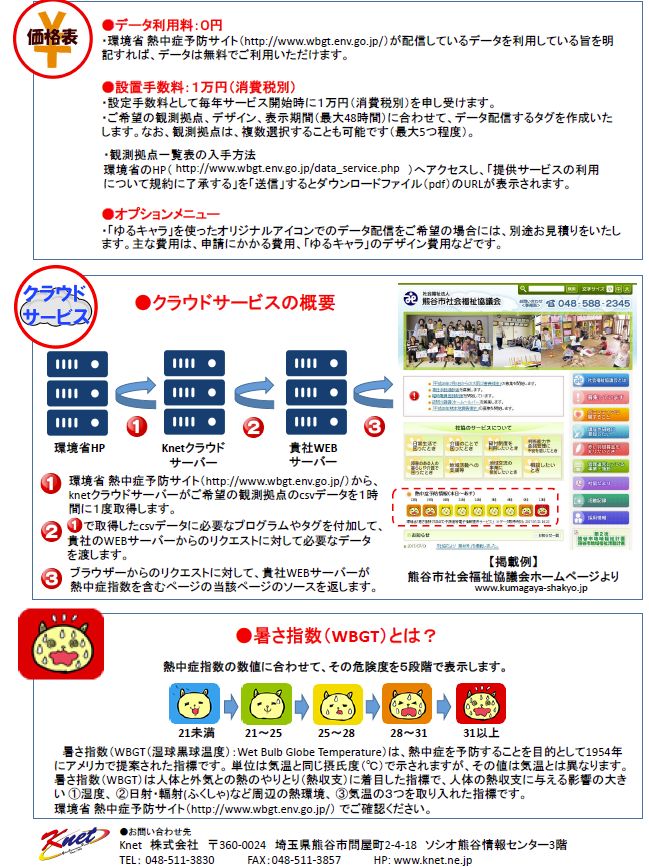 パンフレット表面